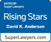 Rated By Super Lawyers - David K Anderson